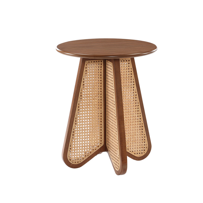 Aydenne Solid Wood End Table, Brown