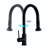KISRAIS Pull Down Kitchen Faucet with Soap Dispenser-70956596