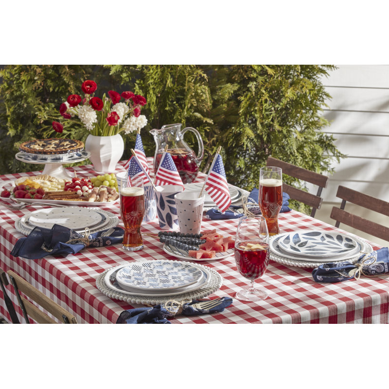 Blue Bay Melamine 20-Piece Dinnerware Set