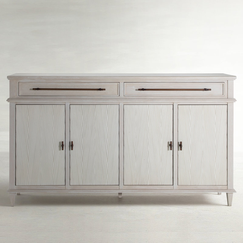 Armoire longue Isaac - blanc