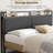 Upholstered Headboard Metal Frame with Charging Station and Storage-84490709-96243454