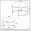 Table basse gigognes 2 pièces Hanover Grey