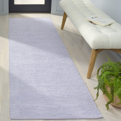 Dotsero Handtufted Recycled Cotton & Viscose Rug in Lilac