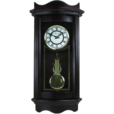 Kemmerer Solid Wood Pendulum Wall Clock