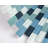 Swimming Pool Series 1" x 2" Straight Edge Glass Mosaic Tile-37230651