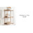 Bellamy Rectangular Metal Floating Shelf-94320013