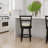 Salizan Swivel Upholstered Counter Stool with Solid Wood Frame-2074299599