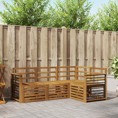 187.5cm Wide Patio Sectional Set