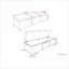 Très grand banc de rangement contemporain en similicuir FlowLuxe Lincoln-860745398