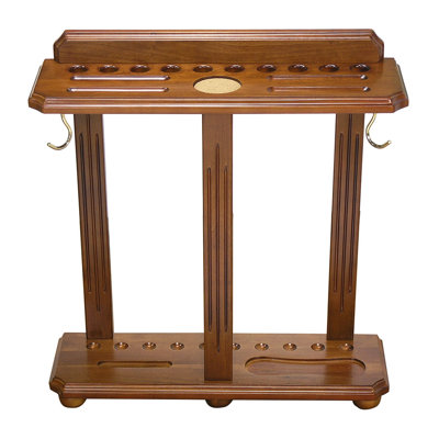 The Level Best Wood Pool Cue Rack