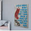 Cicely «Superhero Bedtime Rules», reproduction sur toile tendue-475285884