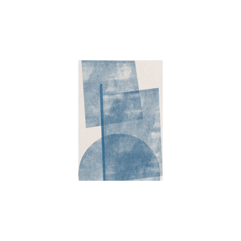 Wrapped Canvas Print, 91.44 cm H x 60.96 cm W, Blue