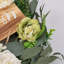 Faux Lighted Rose 45cm Wreath