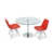 Red Leatherette