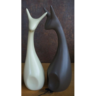 2-tlg. Figuren-Set Nordischer Style - Tiere