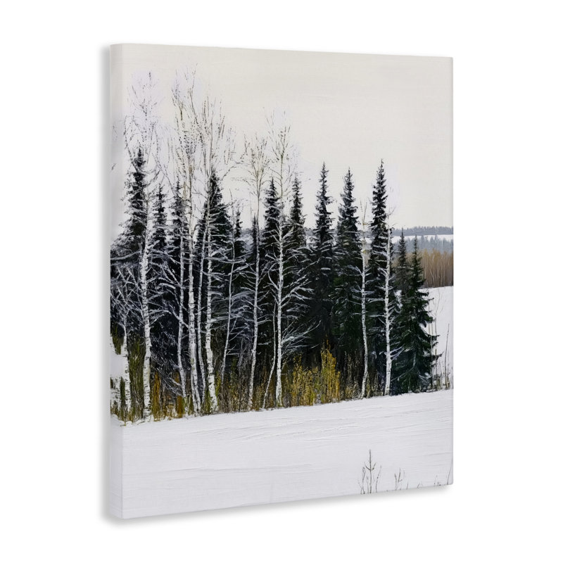 Paysage d'hiver, toile par Arlington Prints, H 30 po x l 24 po