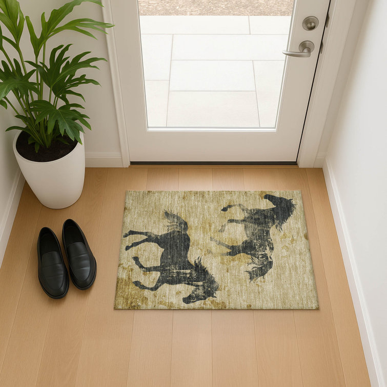 Premium Machine Washable Varroville AMF1717 Animal Rug