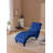 Classical Velvet Recliner Chair With Button Tufting & Silver Nailhead Trim-1447409456
