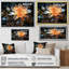 " Orange Crystal Flowers II "-1540766126-1540766127