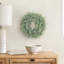 Couronne d'eucalyptus givré artificiel-689875725