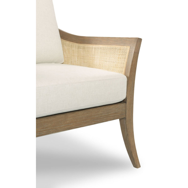 Kiawah Lounge Chair, Vintage, Whitewash