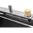 304 Stainless Steel Kitchen Basin - Single Slot Sink With Stone Guard Coating Gray Vegetable Washing Flying Rain Waterfall Cut