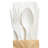 Disposable Flatware Set for 125 Guests