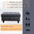 Faux Leather Ottoman-70231554