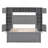 Full Size Wooden Bed With All-in-One Cabinet, Shelf and Sockets-11580599
