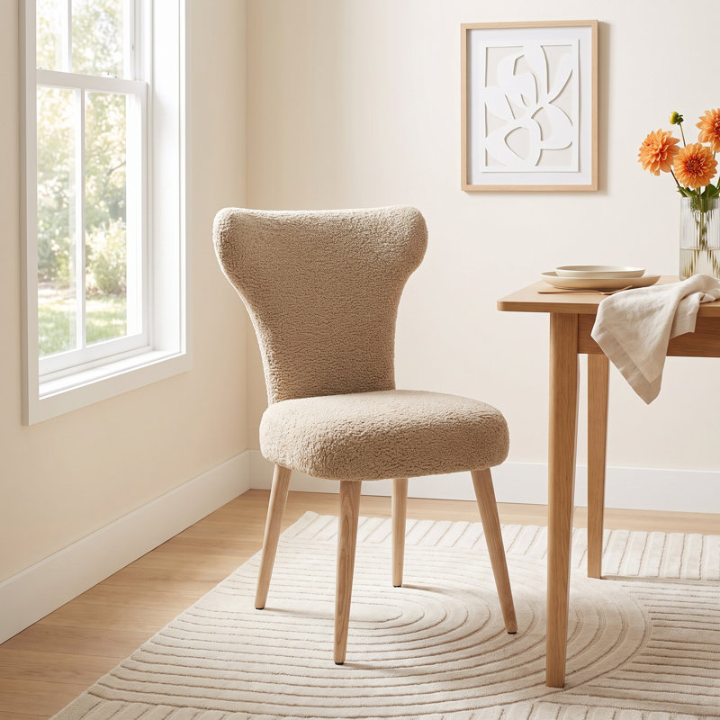 Acala Shearling Dining Chair