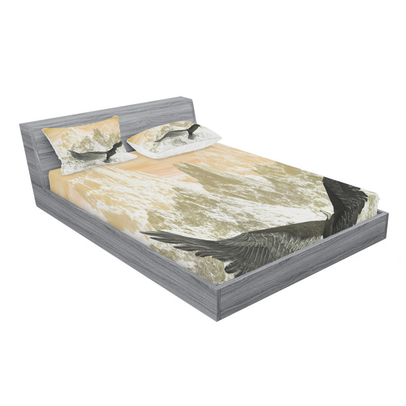 Microfiber Sheet Set, Full Sheet Set with Fitted Sheet