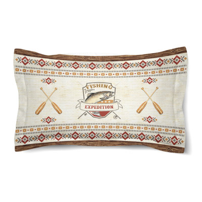 Fishing Expedition Microfiber / Microsuede Pillow Sham