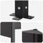 Grille de protection pour poubelle à roulettes vidaXL 65,75 x 33,46 x 44,49 po, acier noir-134885634-134885635