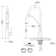 Pull out Single Handle Kitchen Faucet with Accessories