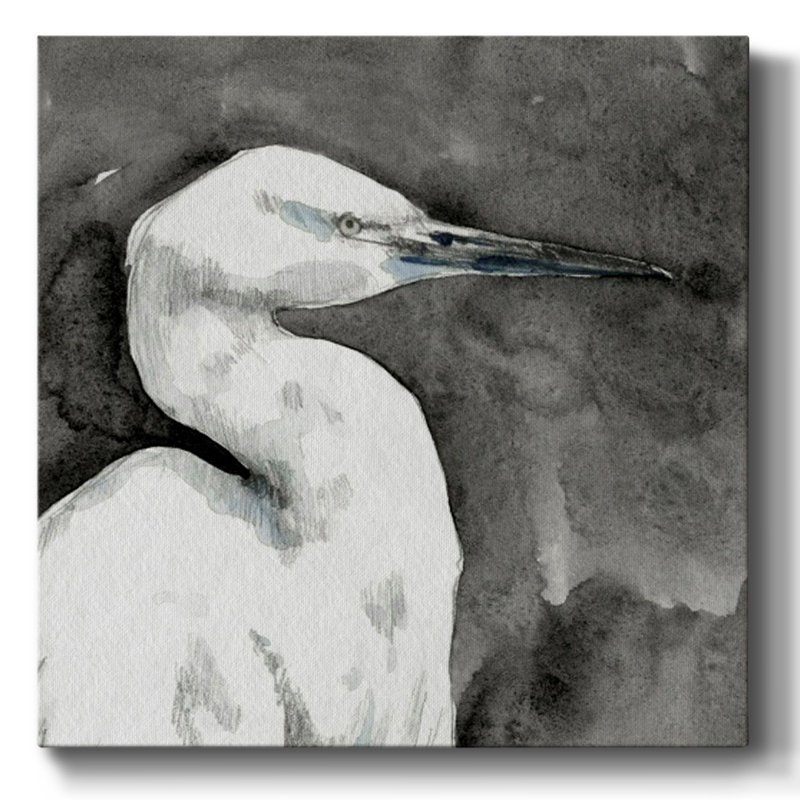 Aigrette solennelle I sur toile, H 32 po x l 32 po x P 1,5 po