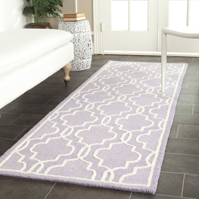 Tapis en laine touffeté à la main Cannen