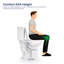 Toilette allongée deux pièces à hauteur de chaise 20,7 po, chasse simple 1,28 GPF, siège à fermeture en douceur, MaP 1000g-131241469
