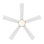 54" Eclipse 5 - Blade LED Smart Standard Ceiling Fan with Remote Control and Light Kit Included, Works With Google Assistant, Amazon Alexa, iOS and Android App