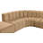 Issic Upholstered 146 " Curved Sofa & Chaise with Ottoman-89266727