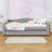 Full XL Upholstered Daybed with LED Belt and Trundle-1587963679