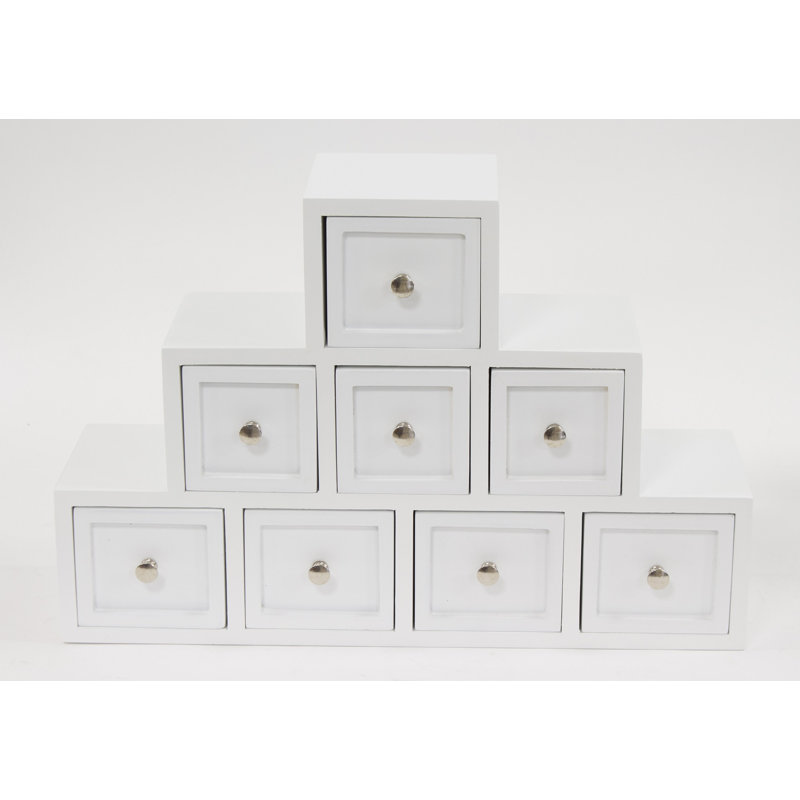Wood Jewelery Box + Drawers
