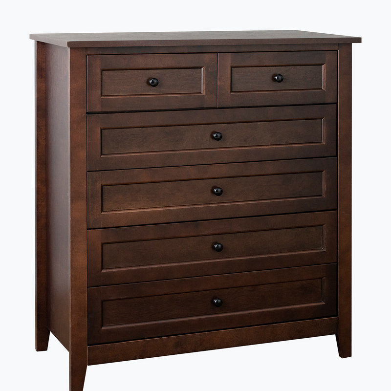 Commode 6 tiroirs Niord, Auburn