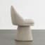 Chaise rembourrée pivotante en tissu Lomena-782831692
