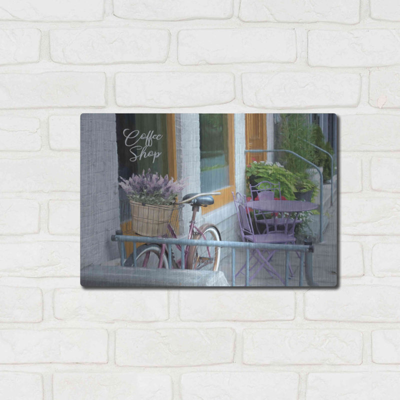«Coffee Shop visit» par Lori Deiter, H 12 po x l 16 po