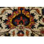 Tapis 100% motif floral persan Bakhtiari noué à la main 16 x 20