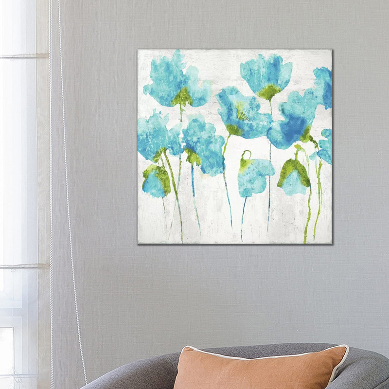 Aqua Friends I by Vanessa Austin - Wrapped Canvas Print, 66.04 cm H x 66.04 cm W x 3.175 cm D