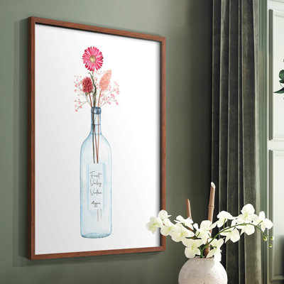 Frost Valley Vodka Framed Print - Solid Wood