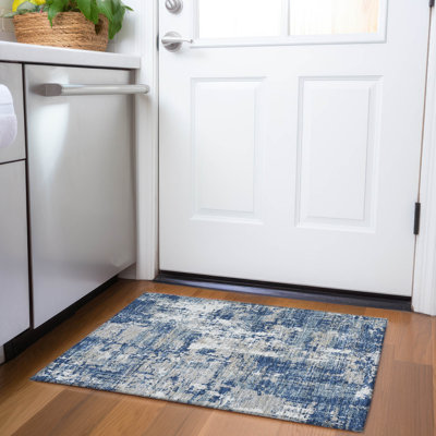 Tapis abstrait lavable à la machine de qualité supérieure Mayfield AMF1008