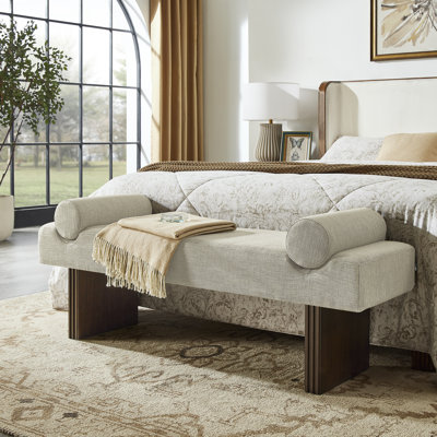  Banc rembourré Brooke, beige