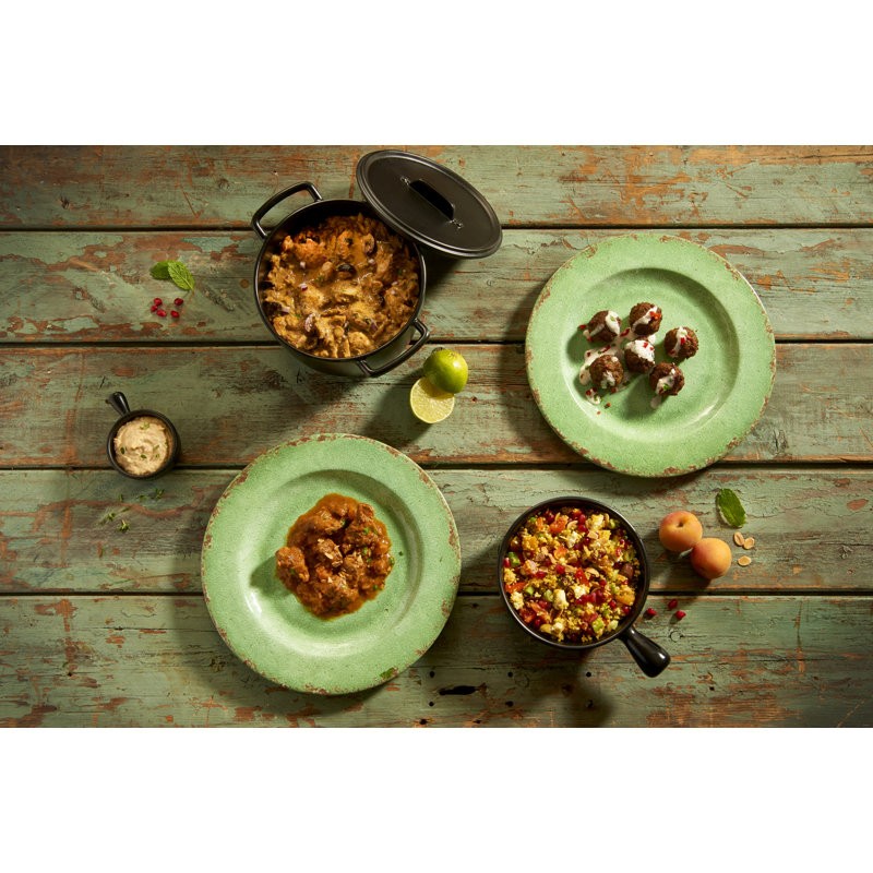 Casablanca 28cm Melamine Dinner Plate, Green